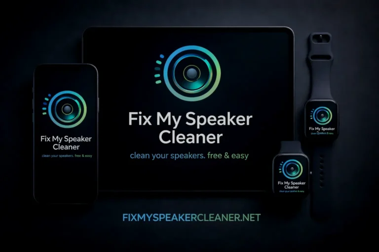 Fix My Speaker Cleaner on devices 1